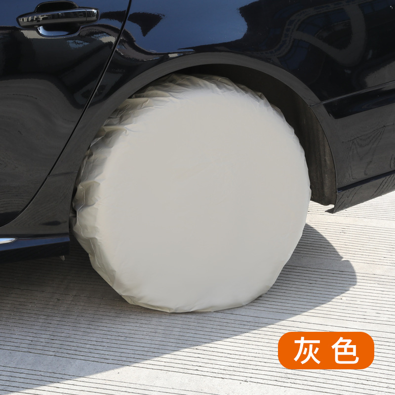 Universal – Universal Car Tire Spare wheel cover - steel-gray