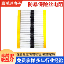 抗雷击绕线防暴保险丝电阻 保险丝电阻熔断电阻无感线绕电阻