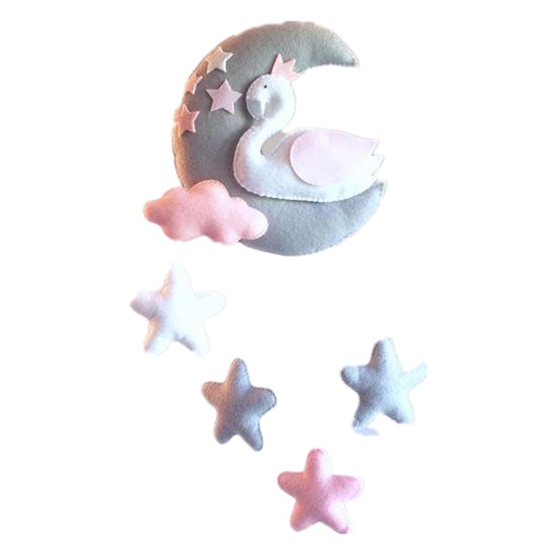Gift DIY Maternity Material Kit Adult Handmade Non-Woven Fabric Princess Room Hanging Decoration Handmade Birthday Baby Cloth Book