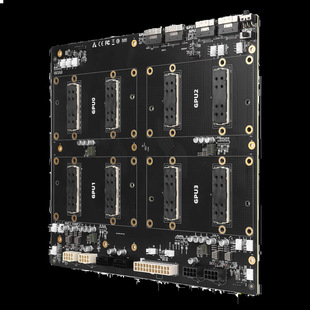 Четырехкарточная карта V100 NVLink G кожзаменитель этаж  NVlink300G V100 перевод панель  SXM2