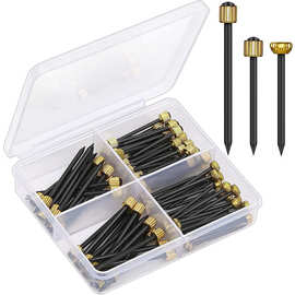 供应亚马逊盒装铜头钉 3种尺寸墙壁挂画框套装挂装饰灯 图片挂钉