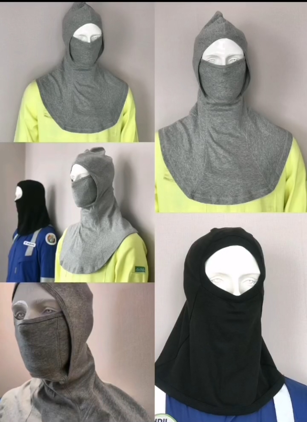 阻燃防火防护头套，个人安全防护头套