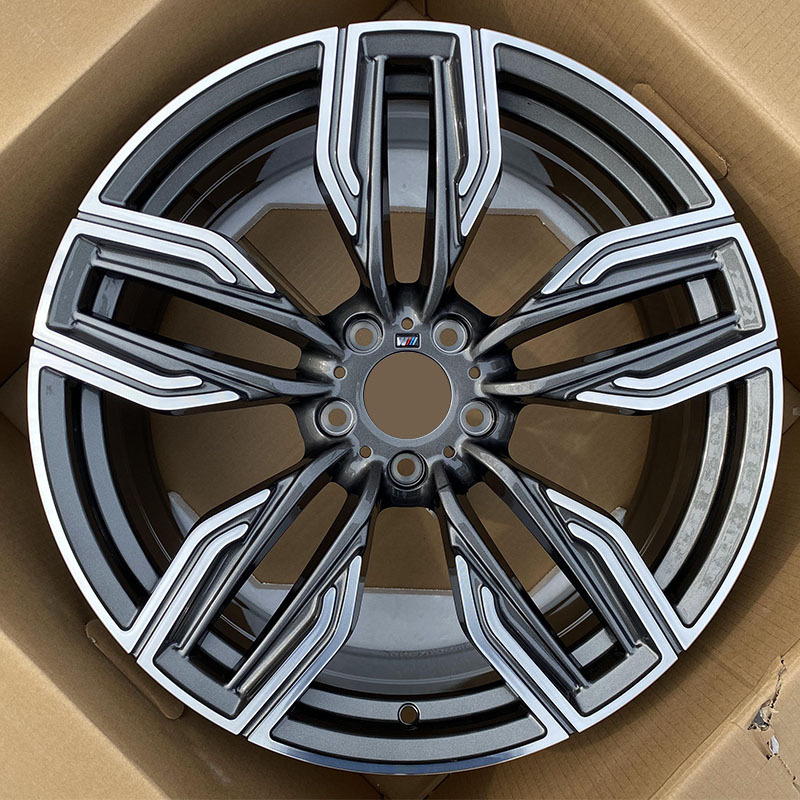 3-Series, 5-Series, 7-Series, X3, X4 Aluminum Alloy Wheel Hubs 17-21inch Original Replacement Type Car Wheel Rims