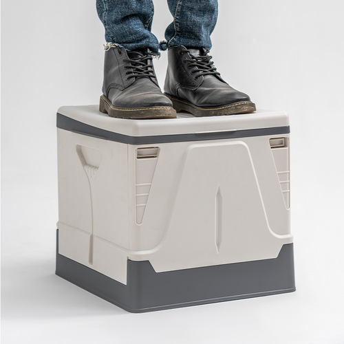 Car driving equipment foldable toilet temporary car-mounted toilet mobile toilet outdoor camping portable toilet for children