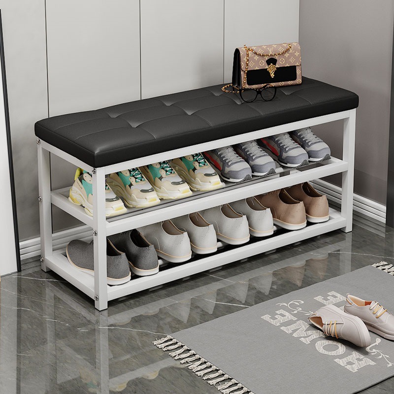 90×30×45 가죽 블랙