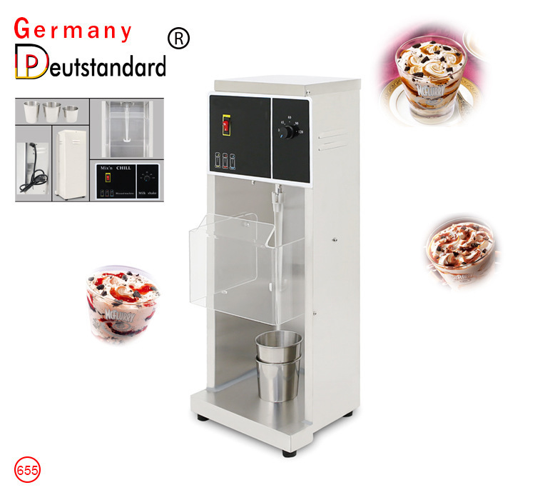 Commercial snowstorm ice cream mixer wheat cyclone pour cup non-honey cyclone equipment np655