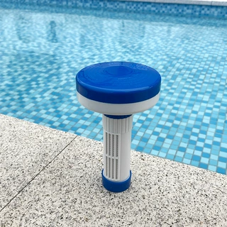 泳池消毒漂浮投药器 游泳池浮水药丸浮蛊浮水药盒泳池清洁工具