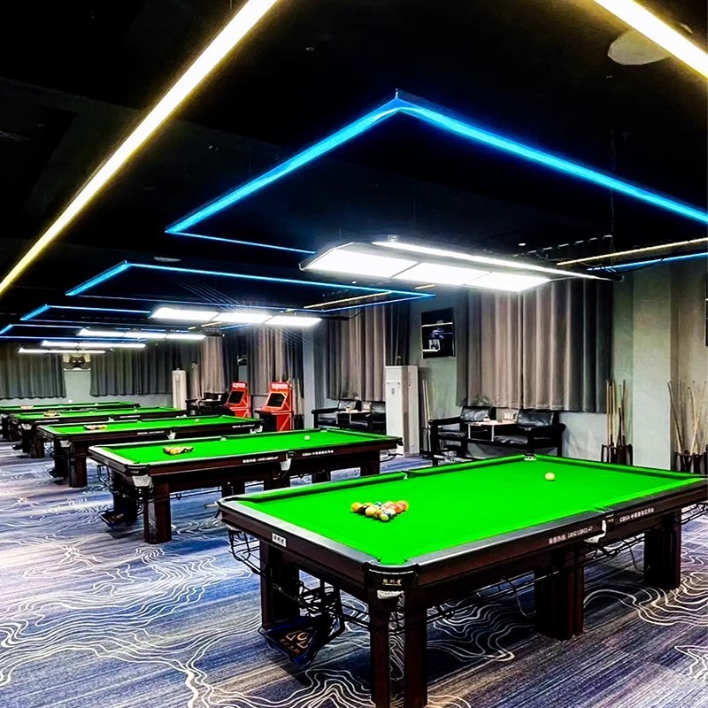 ビリヤードホール雰囲気ライト高輝度 LED ストリップライトビリヤードルーム特別なシャンデリアシームレスなスプライシングジム装飾ライト|undefined
