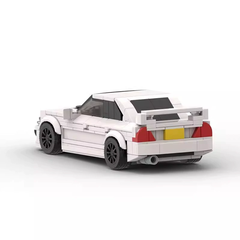 MOC-163741 совместим с Lego Mitsubishi Lancer EVO 8 сборная головоломка конструктор