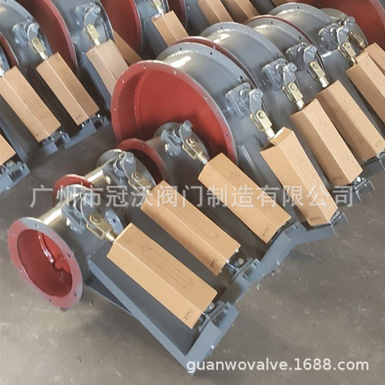 通风蝶阀手动调节型风阀电动液压执行器翻板气缸百叶除尘管道高温