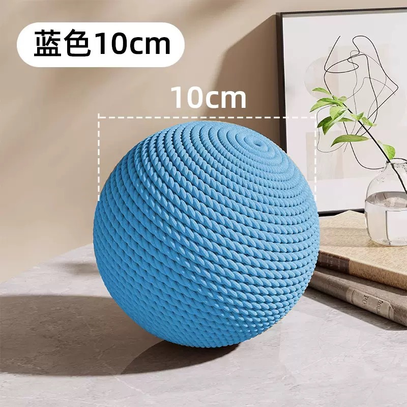 해외 라벨 부착 고품질 약 10cm 직경 (파란색)