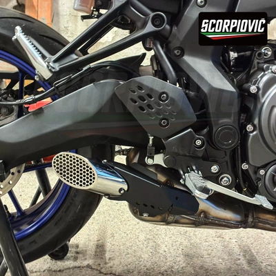 Motorcycle exhaust pipe Steel Tail Section Muffler