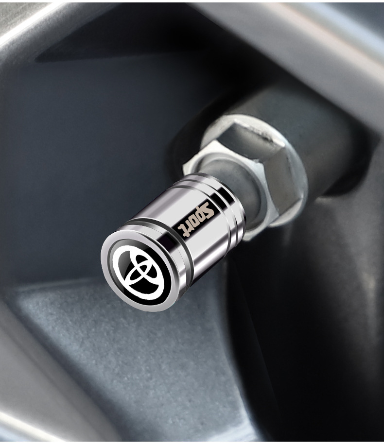 Applicable to Toyota Corolla RuiFang Asian Dragon Camry RAV4 RongFang Wei car tire valve cap anti-theft