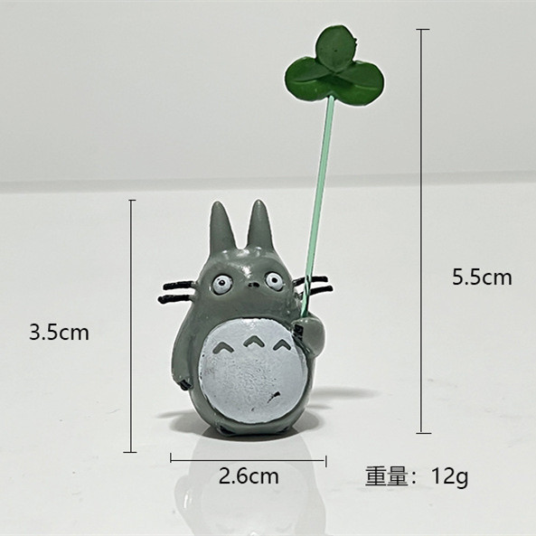 클로버 회색 고양이