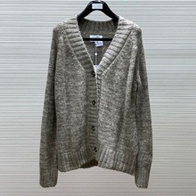 欧洲站M6 休闲针织马吉拉风长袖开衫毛衣 男女款大牌百搭针织衫