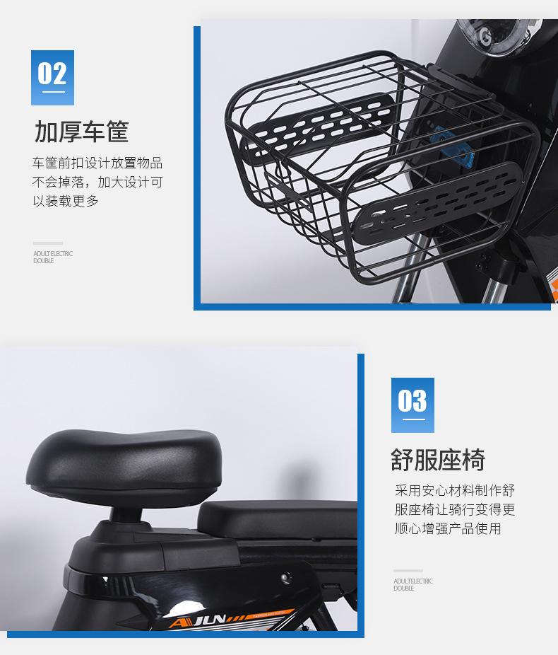 City Scooter Foreign Trade Supply Electric Motorcycles Adult Scooters Foreign Battery Vehicles Models Cross-Border