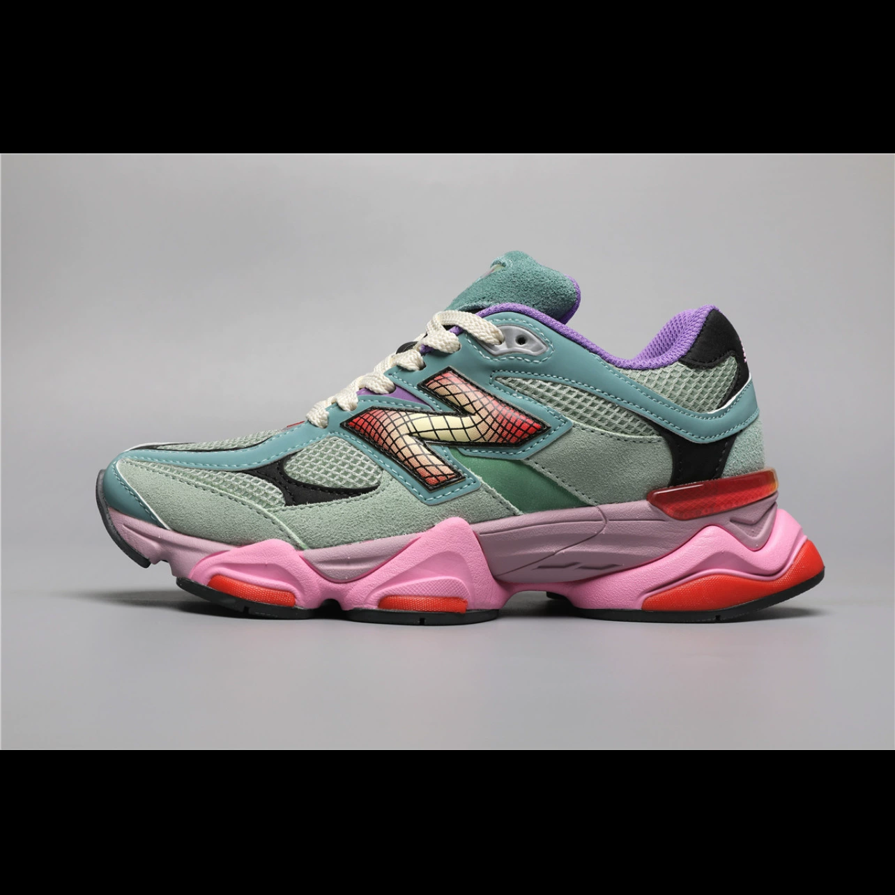 Putian shoes high version nb9060 millennium elephant hoof breathable model for men and women increased running sports pure original dad shoes