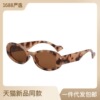 Fashionable sunglasses, small glasses, city style, European style, internet celebrity