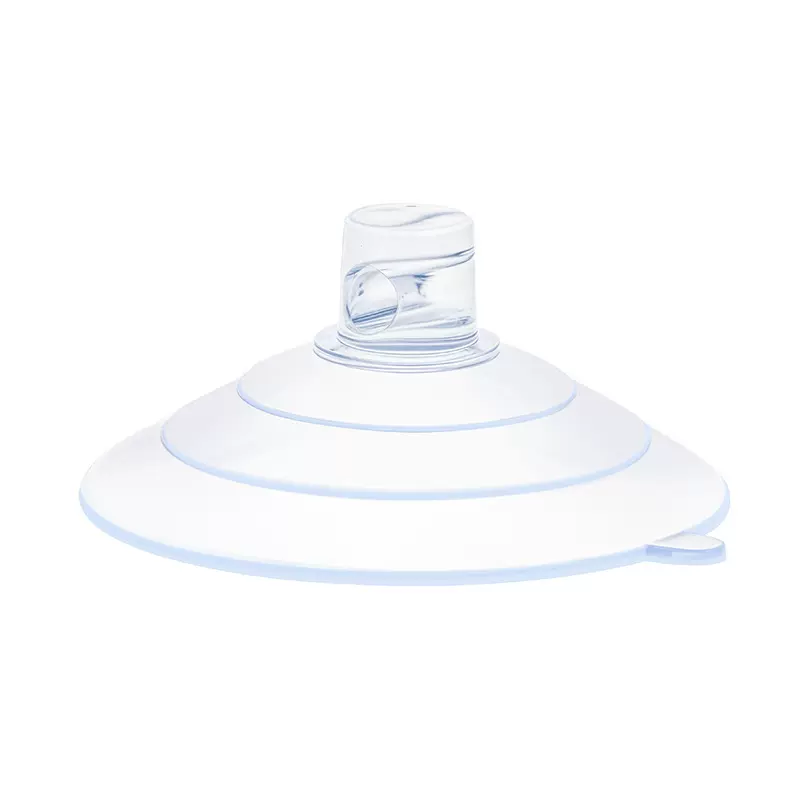 吸盘厂家直销直径22-85mm穿孔吸盘横孔吸盘 透明PVC玩具塑料配件