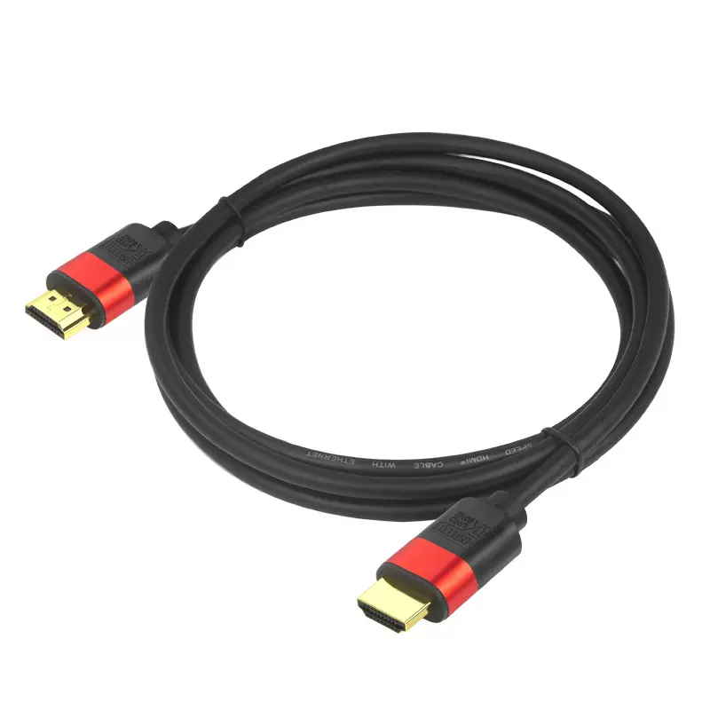 跨境现货HDMI线高清数据线hdml 2.0 4k连接电视电脑机顶盒投影显