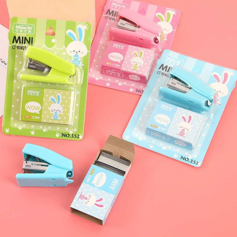 Студенческий милый степлер маленький степлер рабочий степлер
