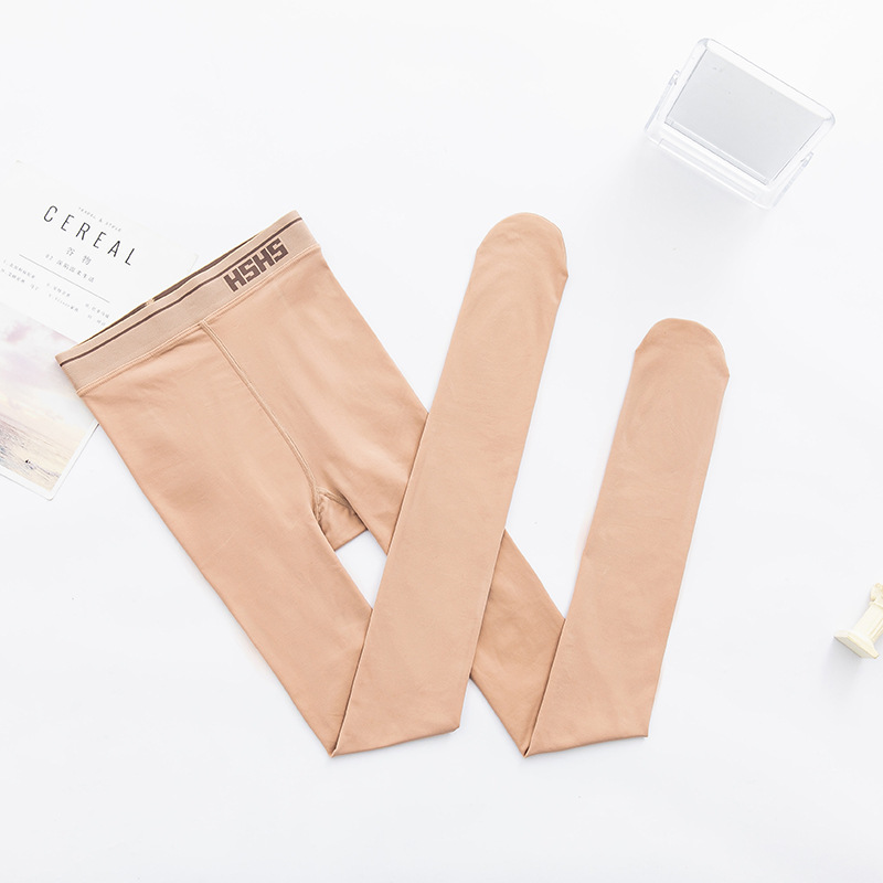 Fábrica de fuente ligera a medida 120g calcetines de piernas desnudas, calcetines de primavera y otoño, calcetines para elevar las caderas y las piernas delgadas