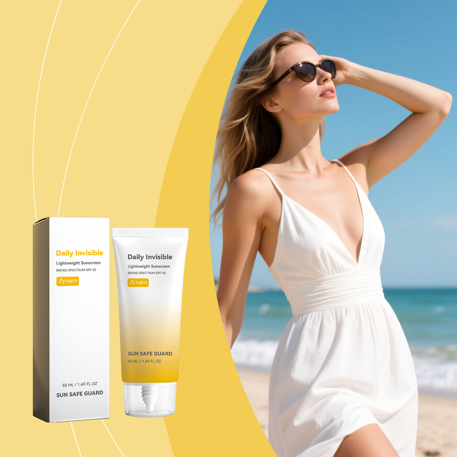 Zyvarn Daily Clear Protective Cream Is Lightweight, Invisible, Easy to Absorb, Convenient to Apply, Moisturizes, Protects, and Isolates the Skin