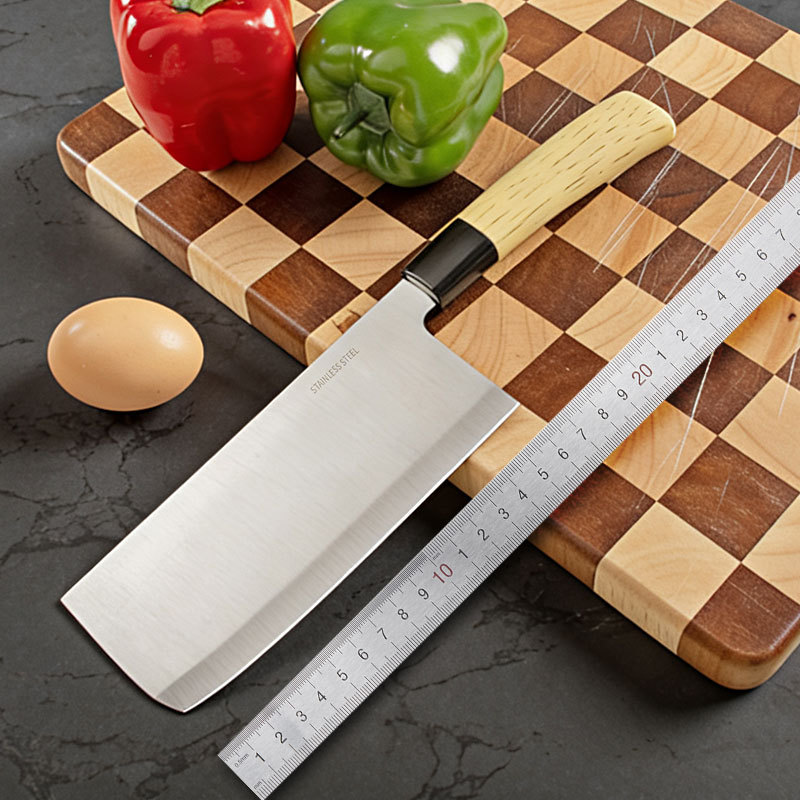 Yangjiang Knife Kitchen hogar cuchillo de acero inoxidable mango de plátano 14 juegos de cuchillos multipropósito fábrica al por mayor