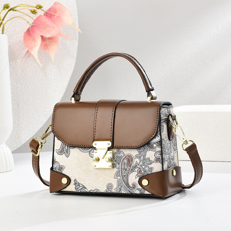 Bolso de mujer atmosférico de un solo hombro de moda de todo fósforo portátil nuevo patrón tejido fabricante bolso de mujer bolso de mensajero 2025