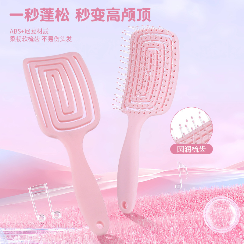 Fábrica en el lugar de todo tipo de peine de ventilación seca y húmeda de doble uso costillas de peinado