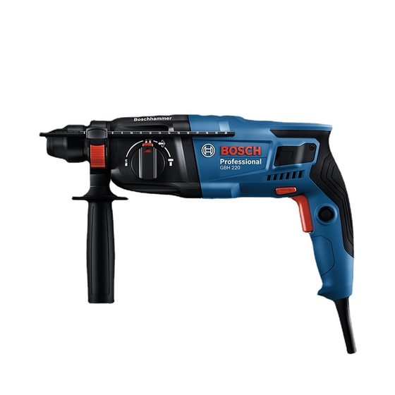 Bosch new product electric hammer impact drill electric drill GBH220 electric pick for two or three uses multifunctional household doctor electric tool