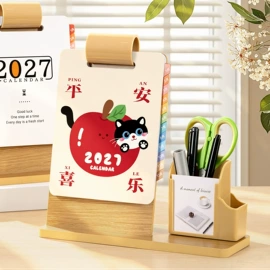 笔记本记事本;台历/日历;挂历