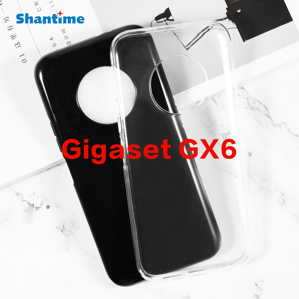 适用Gigaset GX6手机壳翻盖手机皮套TPU布丁套软壳