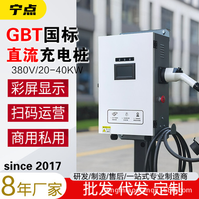 9孔直流充电桩7KW免接地线电动汽车充电枪旗货车轻卡4G联网快充|ms