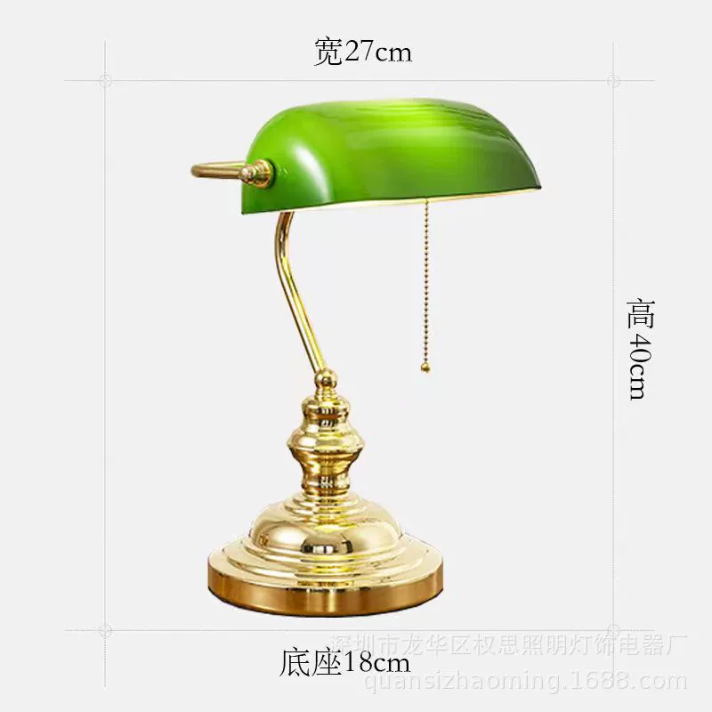 Retro creative table lamp, lantern for bed for office