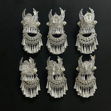 贵州千户苗寨冰箱贴配件文创苗族小银帽旅游文化纪念品送伴手礼物