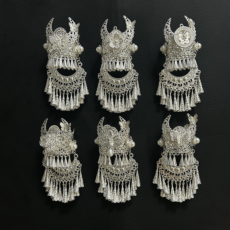 贵州千户苗寨冰箱贴配件文创苗族小银帽旅游文化纪念品送伴手礼物