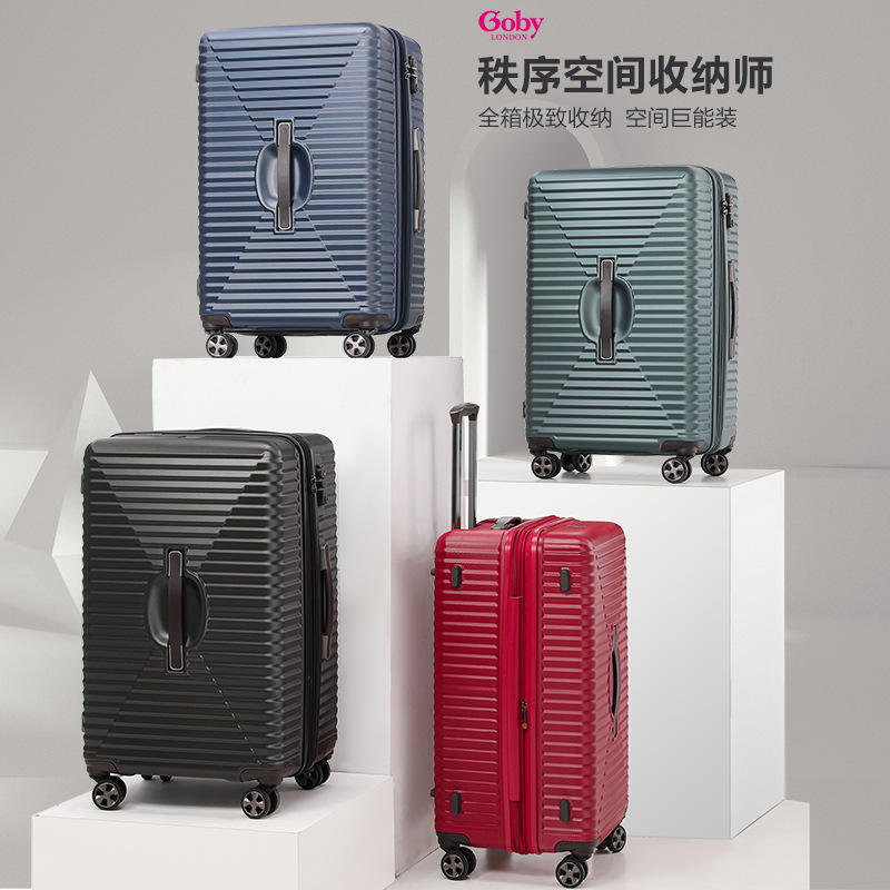 British Goby Suitcase Trolley Case for Women 20inch Boarding Case 2023 Ultra-Light New Style Suitcase for Men