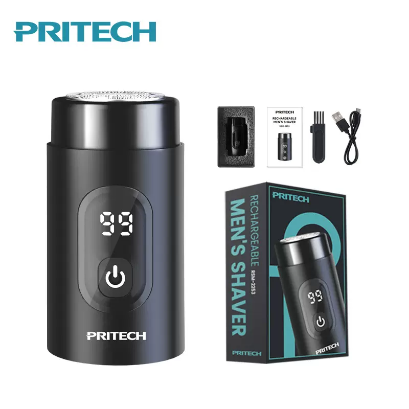 匹奇新款迷你电动剃须刀新型浮动刀头刮胡刀type-c快充男士剃须刀