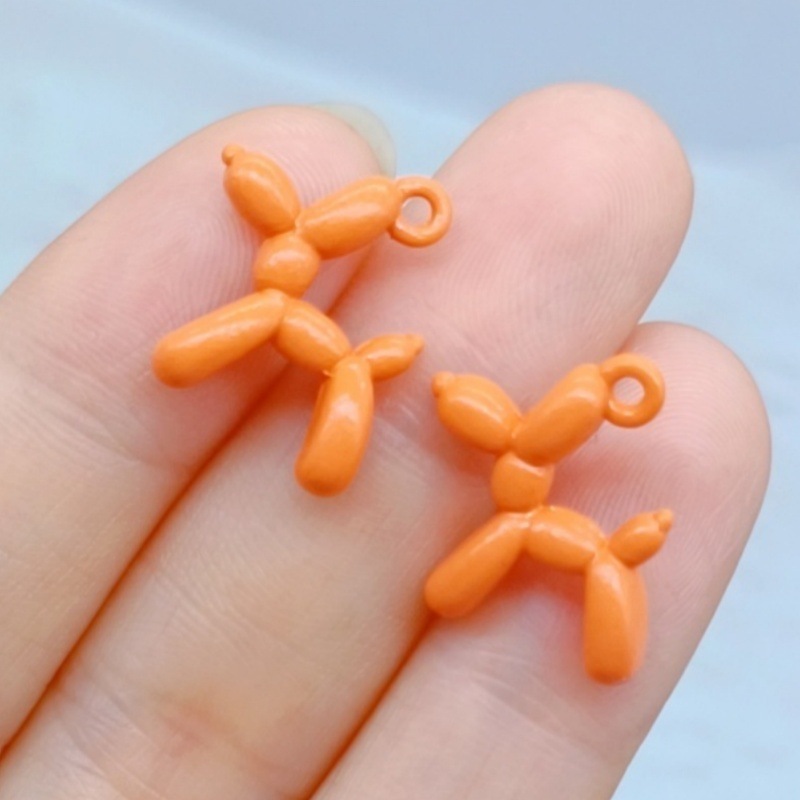 合金ペンダントペンダントペイントカラーバルーン犬愛 DIY アクセサリーブレスレットネックレスキーホルダージュエリーアクセサリー|undefined
