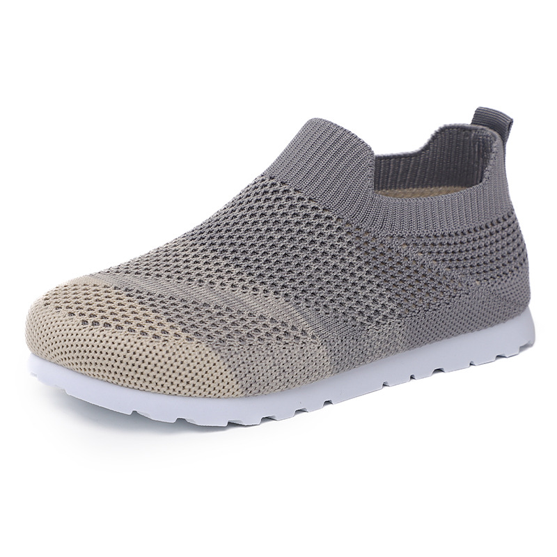 Zapatos deportivos infantiles de primavera 2026 zapatos de correr para niños y niñas zapatos de malla de tela única zapatos transpirables zapatos infantiles de 1 - 6 años