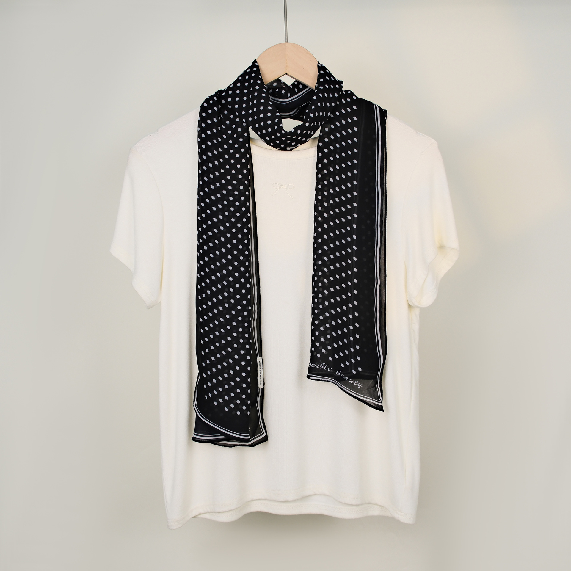 Sciarpa di seta chiffon nuova autunno 2025, leggera e sottile, sciarpa francese, protezione solare, foulard, cintura decorativa_voghion.com