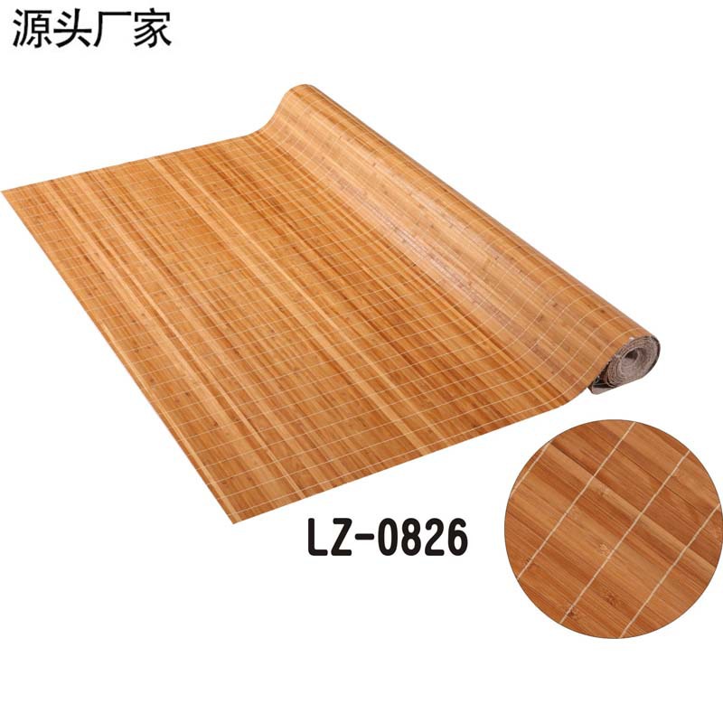 出口内销竹墙纸竹地垫竹宽片装修用墙皮吊顶原竹片无线片