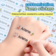 O 76574 Kids Waterproof Name Sticker ��ͯ��ˮ�������羳