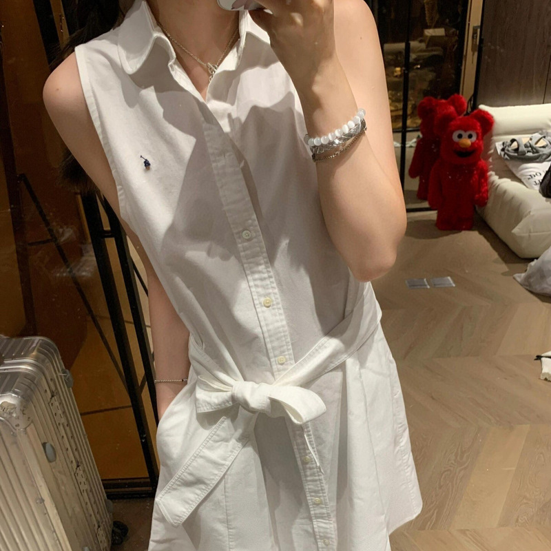 Scan the Qr Code to Purchase In-Stock Rl Ralph Lauren Embroidered White Moonlight Dress, Full of First-Love Vibes and Pure, Elegant Style