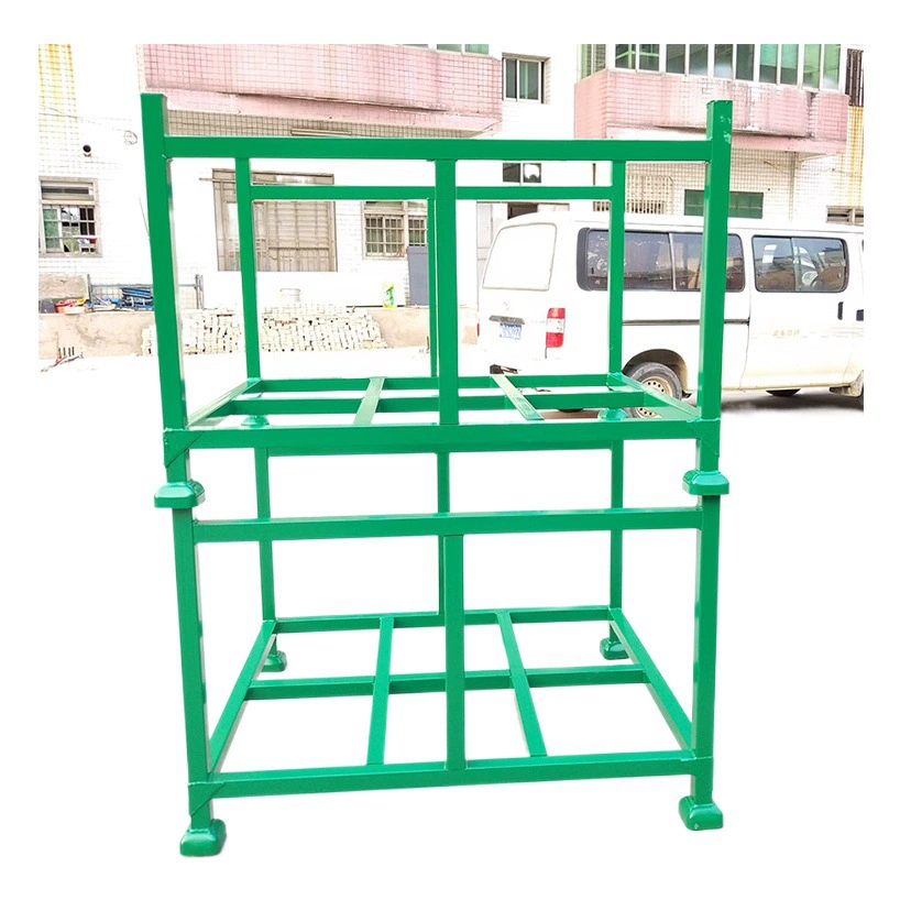 Стеллажи для хранения из высокопрочной стали для логистики и промышленного использования, стеллажи из квадратного профиля для тяжелых нагрузок.