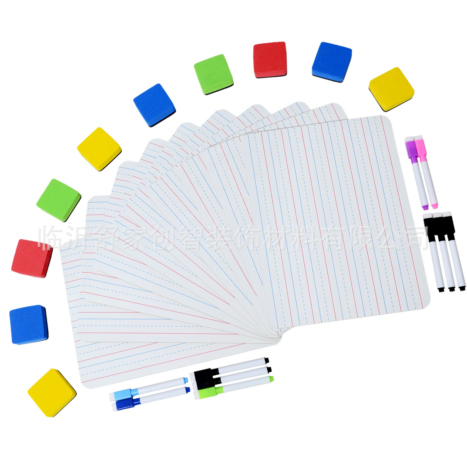 Прямая поставка с фабрики Amazon оптом маленькая белая доска Двусторонняя стираемая доска для сухого стирания детская доска для граффити двойная белая ручная доска