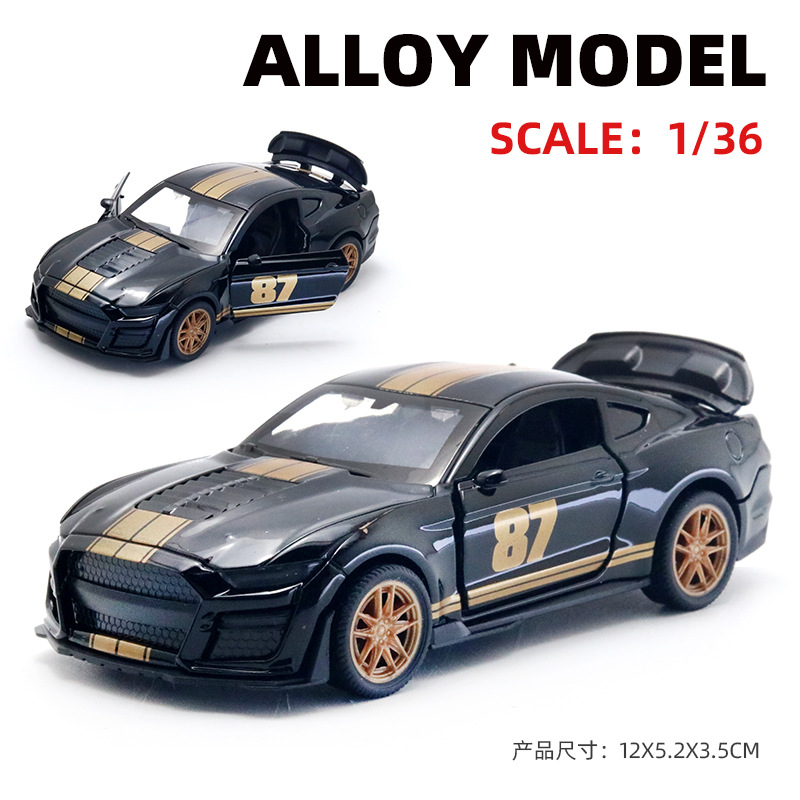 Juguetes de aleación de alta calidad para niños versión de pista modelo de coche deportivo 1: 36 bolsa de coche de puerta abierta