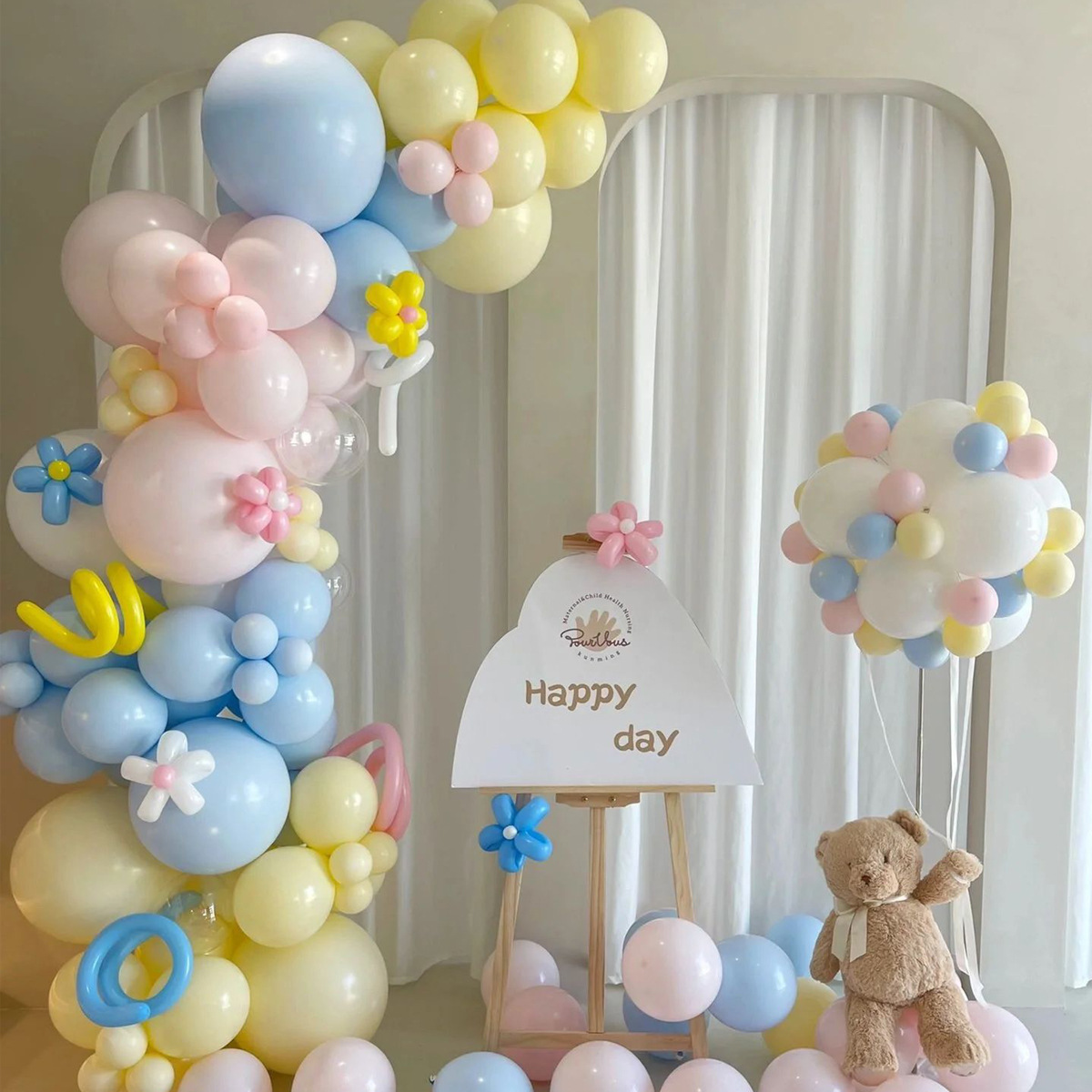 10 pulgadas macaron globo fiesta de cumpleaños infantil propuesta confesión apertura Festival redondo macaron globo