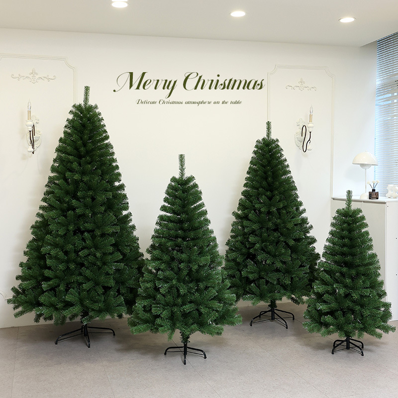 Árbol de Navidad transfronterizo de gran tamaño árbol de Navidad criptografado árbol de Navidad 1.5m 1.8m 2.1 simulación plegable